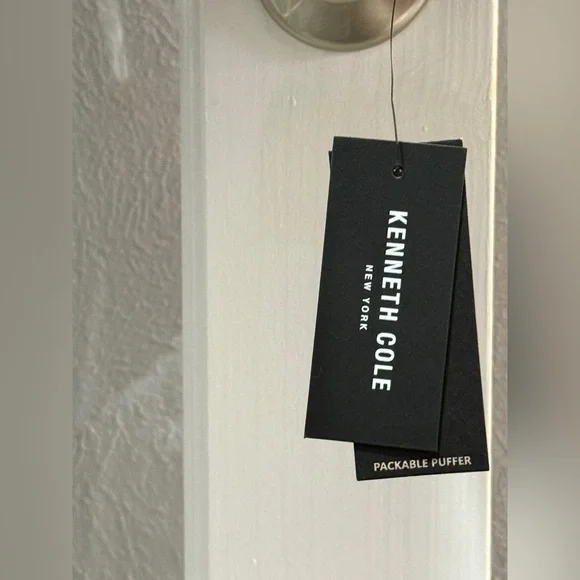 NWT Kenneth Cole Hooded Front Zip Puffer Jacket - Picture 5 of 16